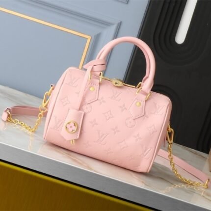 Louis Vuitton Other Leathers Speedy Bandouliere 20 Handbag In Pink Opal