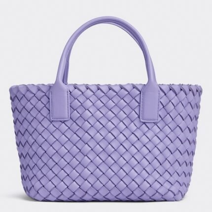 Top Quality Knockoff Bottega Veneta Cabat Mini Bag In Wisteria Intrecciato Lambskin