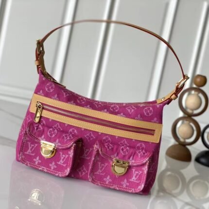 Louis Vuitton Denim Monogram Denim Baggy