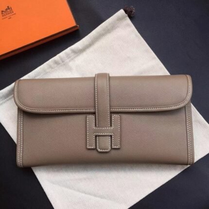 Etoupe knockoff Hermes Jige Elan 29 clutch bag