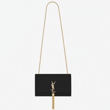 Saint Laurent Kate Medium Tassel Bag Black